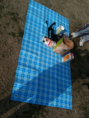 朝御飯@ふれあい公園