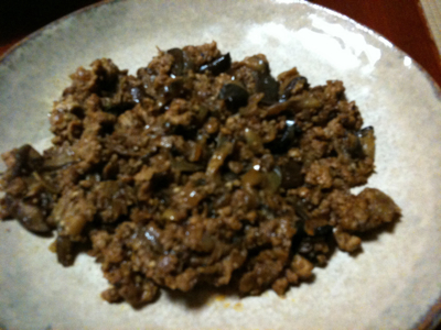 実家で晩御飯