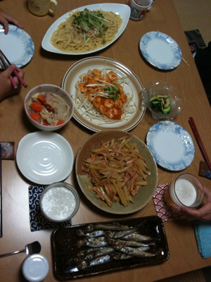 晩御飯