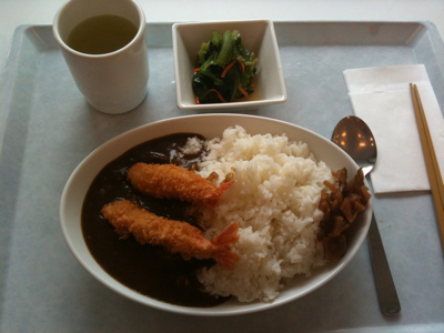 エビフライカレー@社食