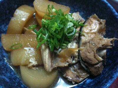 実家で晩ご飯