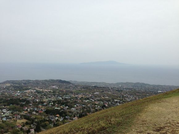 さくらの里、大室山