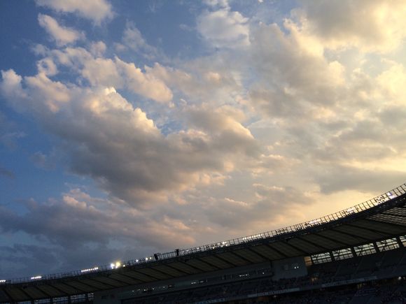 サッカー観戦〜九州ラーメン桜島