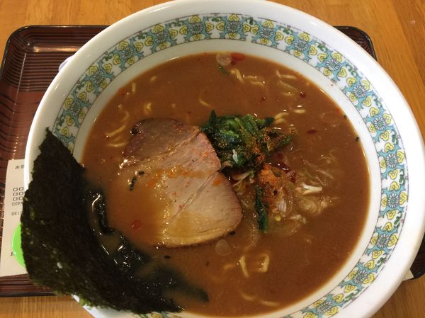 町田市立室内プール味噌ラーメン